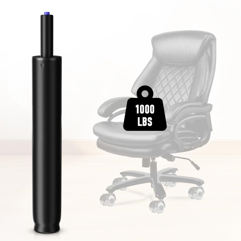 Sytopia Office Chair Cylinder Replacement  Heavy Duty Pneumatic Gas Lift  Desk and Gaming Chairs  Universal Fit  14.6 to 22.2 Inch - Image 1